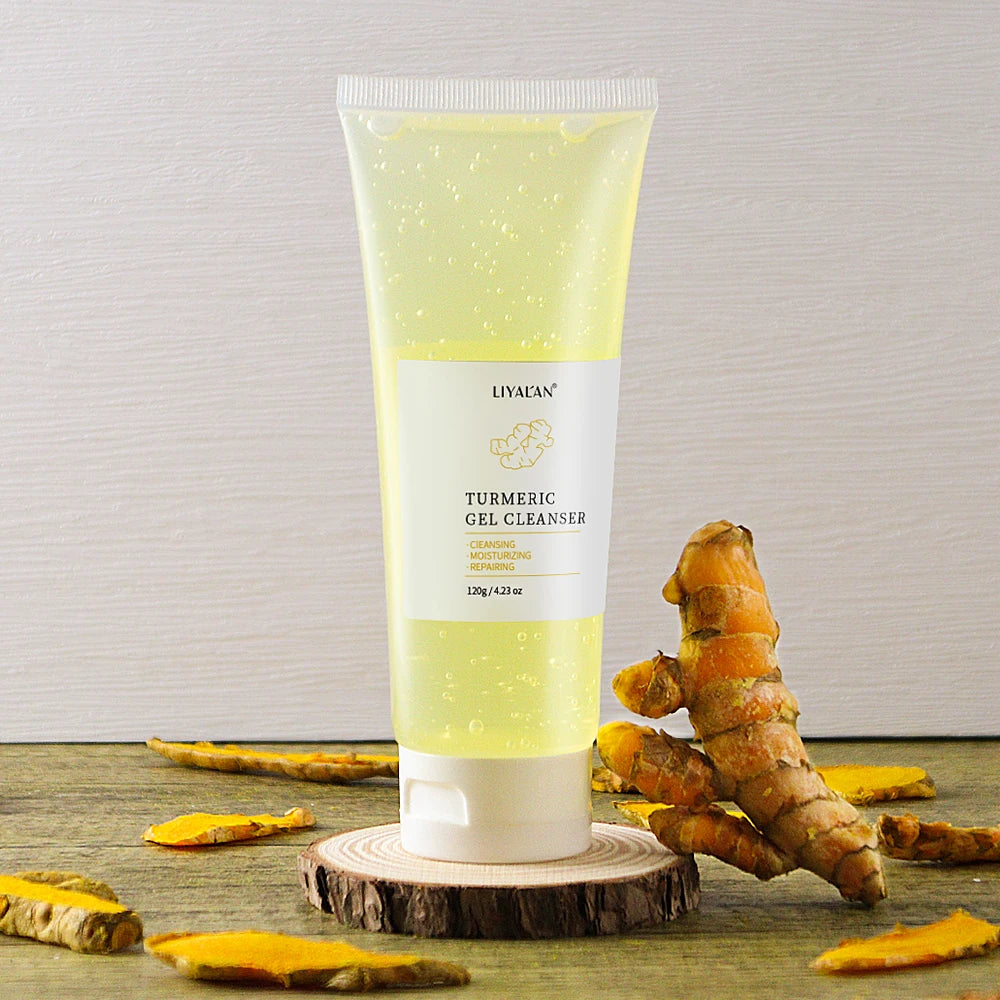 LIYALAN Turmeric Foaming Facial Cleanser