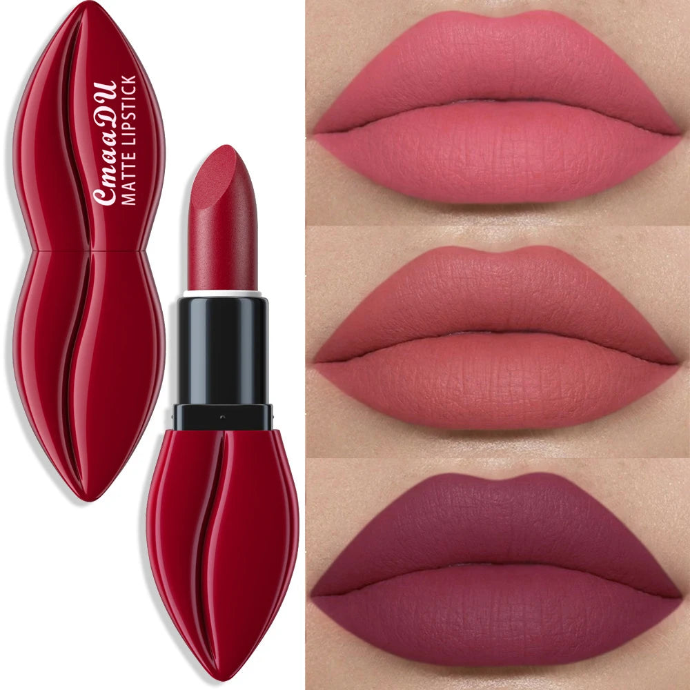 Natural Smooth Matte Velvet Long-Lasting Lipstick
