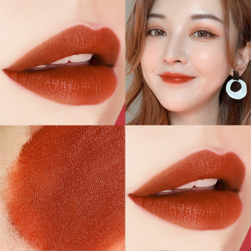 Chestnut Lip Glaze Cream Texture Autumn And Winter New Style