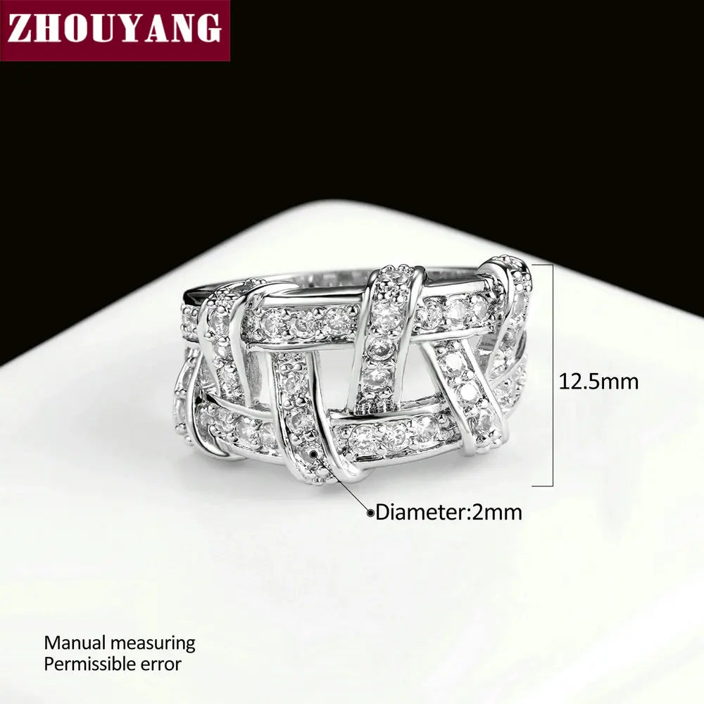 Austrian Crystal Element Ring
