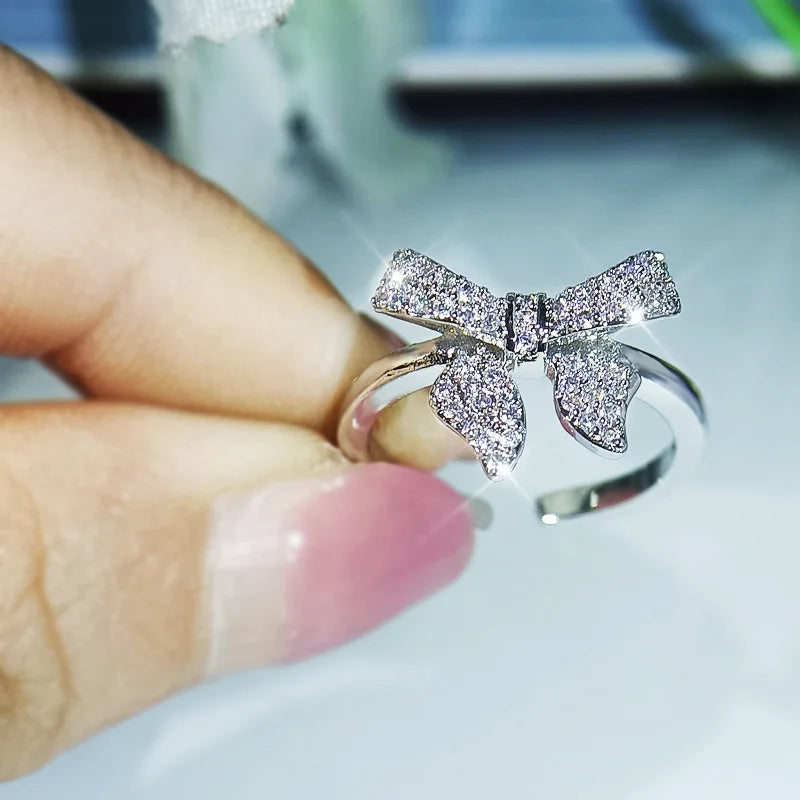 3 Piece Silver Butterfly Jewelry Set