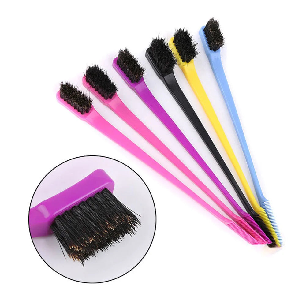 Double Side Edge Control Professional Accessories Hair Brush & Comb