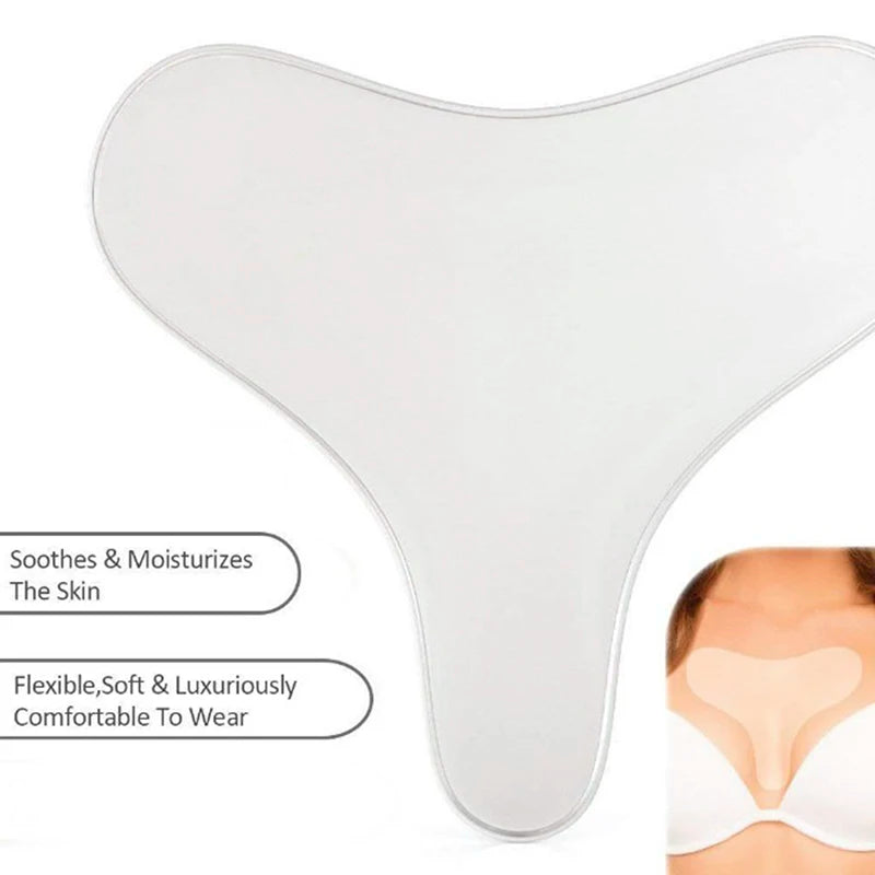 Silicone Anti-Aging Neck Pad for Neck Wrinkle Treatment &  Prevention
