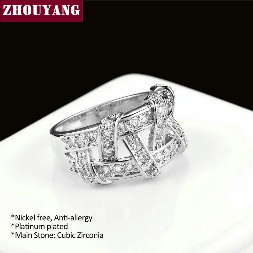 Austrian Crystal Element Ring