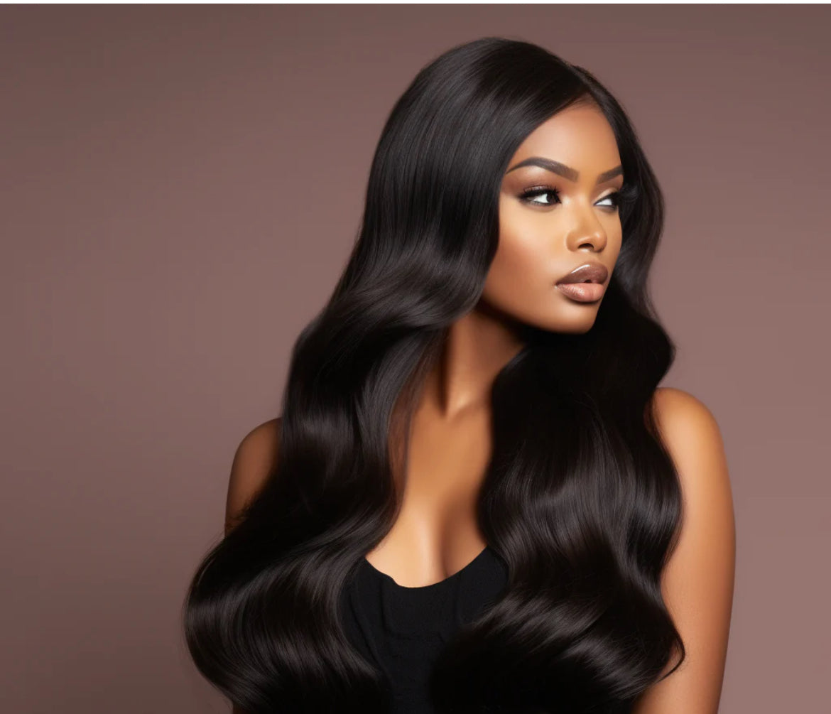 Allure Raw Indian Silk Body Wave Clip-Ins