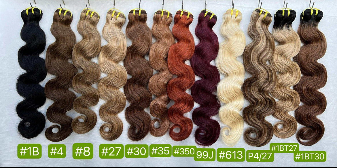 Allure Raw Indian Silk Body Wave Clip-Ins