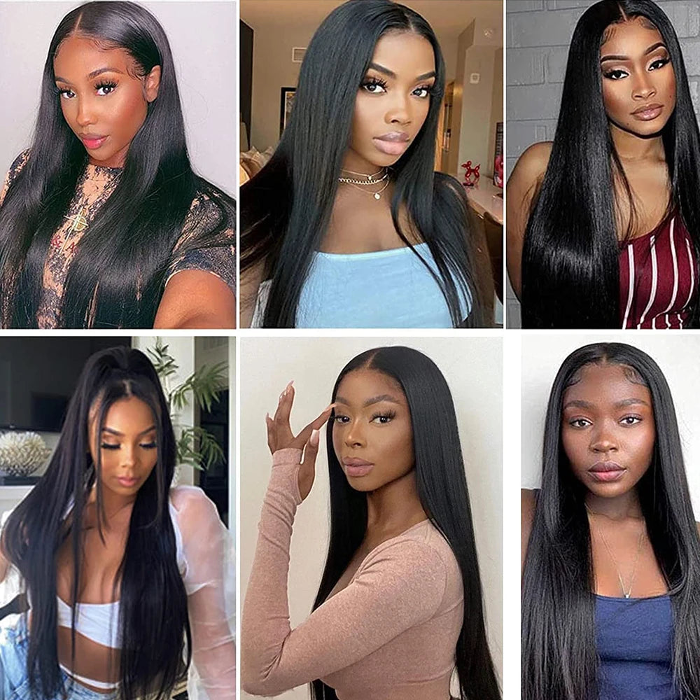 Straight Peruvian Hair Bundles 8-30 Inches 100% Human Hair