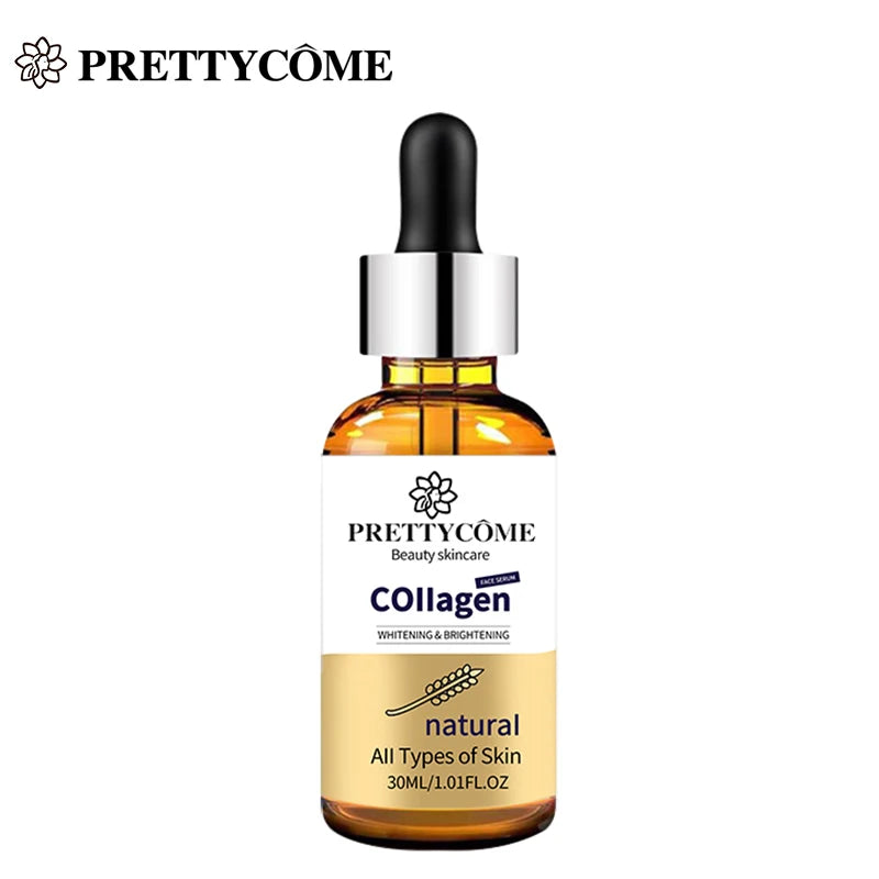 PRETTYCOME Collagen Face Serum Brightening Anti-aging Facial Care