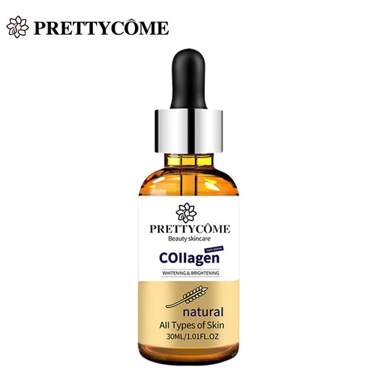 PRETTYCOME Collagen Face Serum Brightening Anti-aging Facial Care