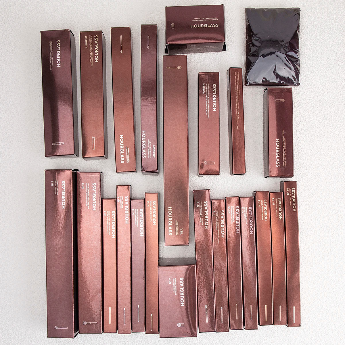 Hourglass Series Powder Foundation Makeup Brushes