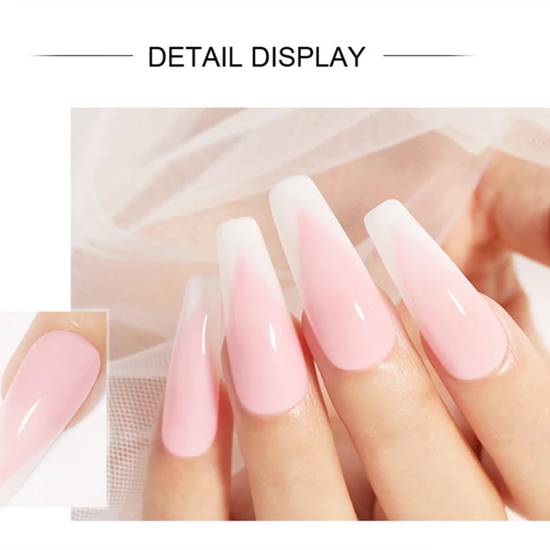 Nail Gel Set 6W LED Lamp Full Manicure Set Quick Extension Nail Kit Gel Building Polygels Set For Nails Tool Kit