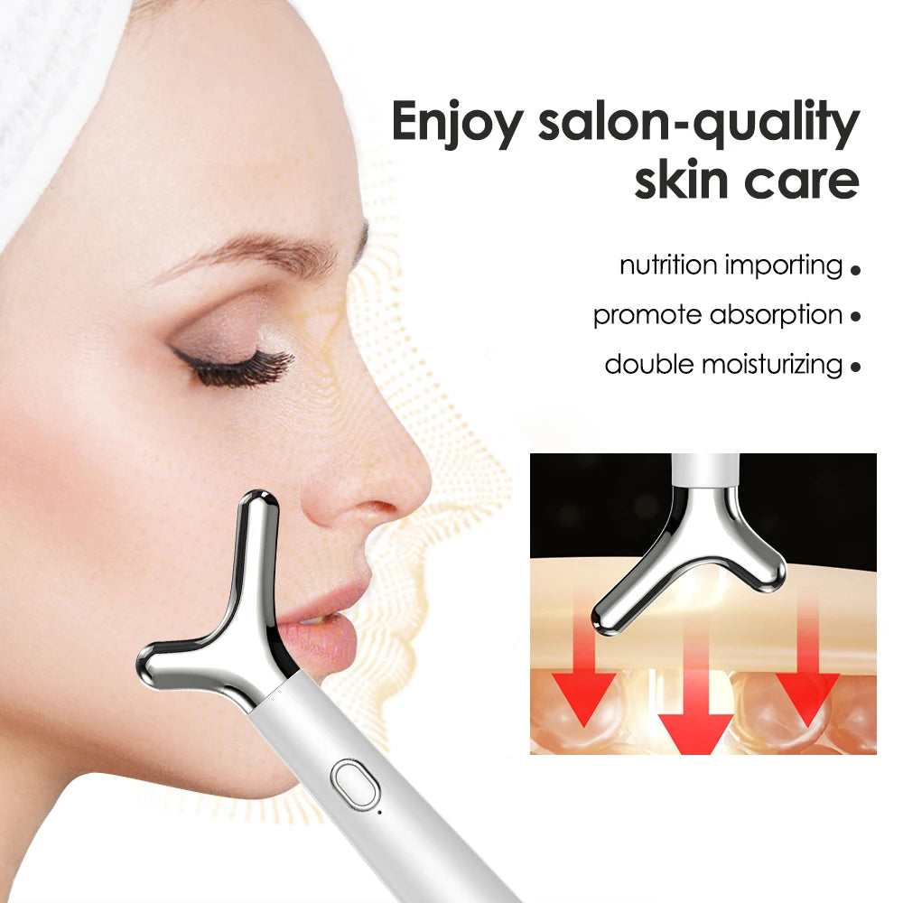 High Frequency Vibrating Face & Neck Anti Wrinkle Facial Contouring Device