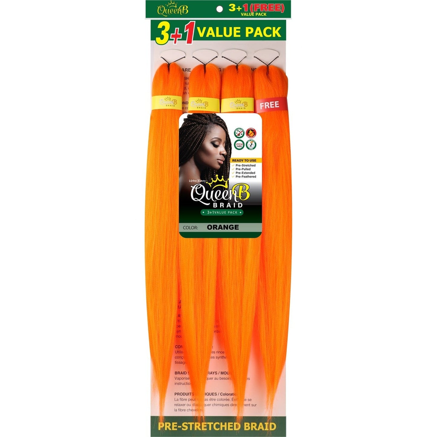 Queen B Pre-Stretched Value Braiding Pack