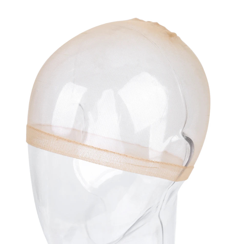 New  2/pcs HD Invisible Wig Stocking Cap