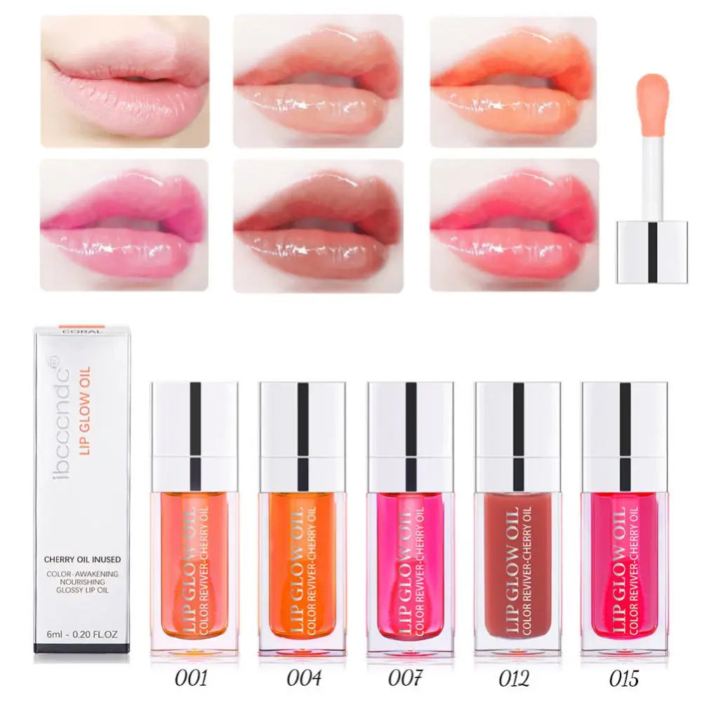 Lips Glow Oil Treatment Tinted Lip Plumper Serum