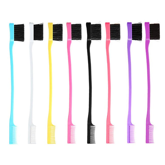 Double Side Edge Control Professional Accessories Hair Brush & Comb