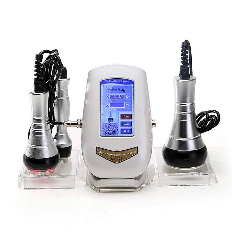 Ultrasonic Body Slimming Multi-Polar Radio Frequency Anti-Wrinkle Rejuvenation Skin Lift Tighten Machine