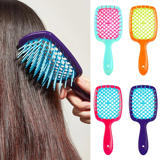 Wide Teeth Air Cushion Curly Hair Brush