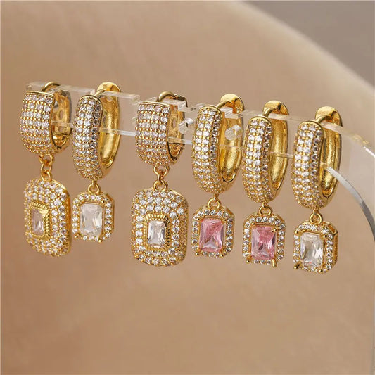 18K Gold Plated Luxury Earrings