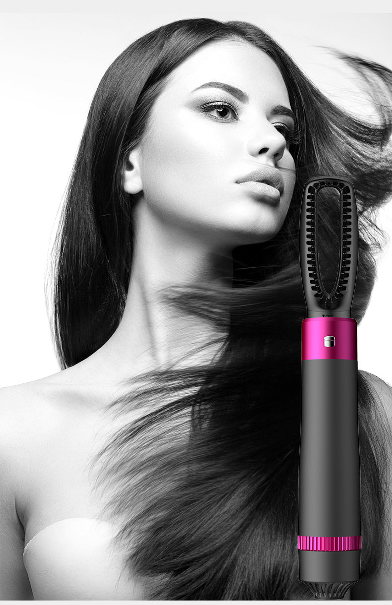 5-IN-1 Hair Dryer Brush Dryer And Straightening Brush Electric Hair Styling Tool Automatic Hair Curler